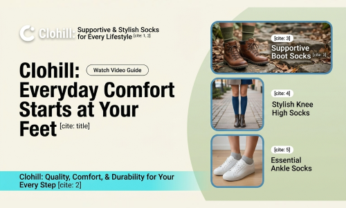Clohill: Everyday Comfort Starts at Your Feet