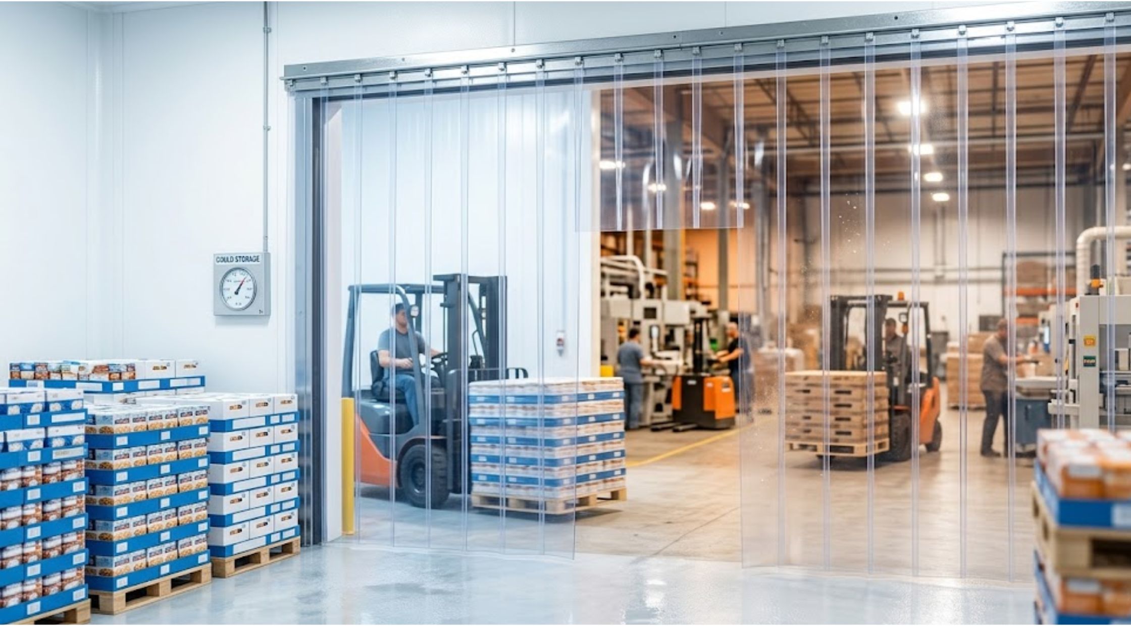 Looking for a Better Way to Control Temperature and Dust Here's Why PVC Strip Curtains Make Sense